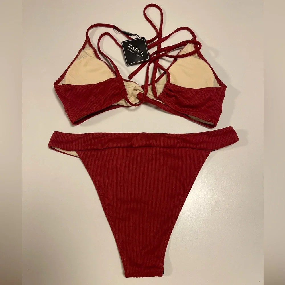 ZAFUL Rust Bikini Set - Picture 4 of 7